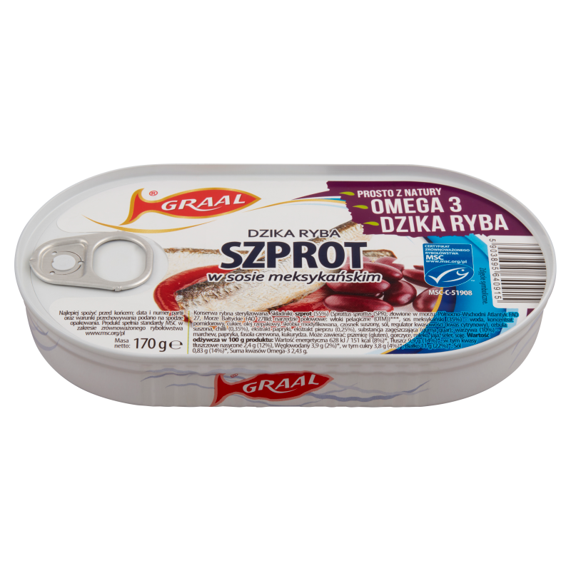 GRAAL Szprot w sosie meksykańskim frisco.pl