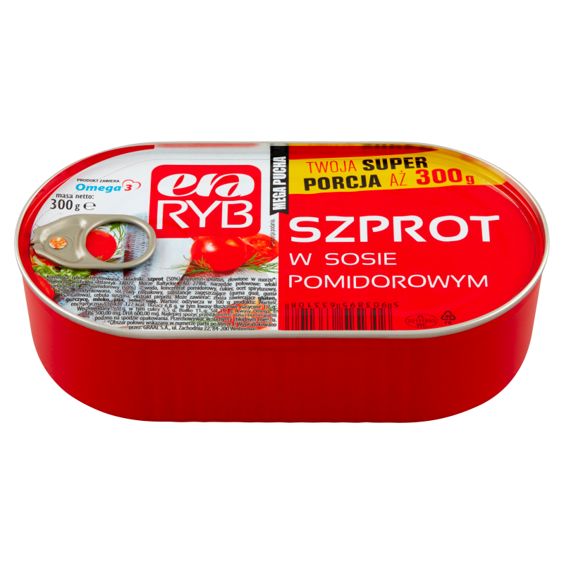 ERA RYB Szprot w sosie pomidorowym