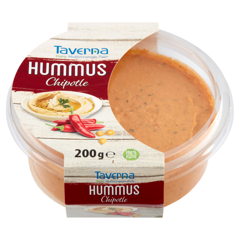 TAVERNA Hummus z papryczkami Chipotle