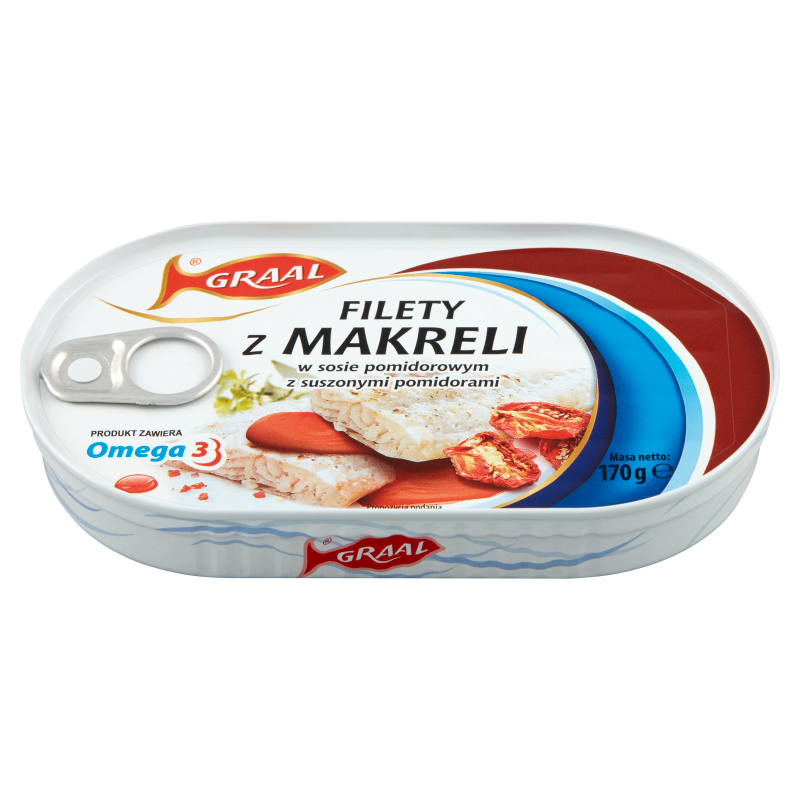 GRAAL Filety z makreli w sosie pomidorowym z suszonymi pomidorami frisco.pl
