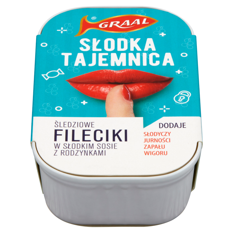 GRAAL Fileciki śledziowe w słodkim sosie z rodzynkami frisco.pl