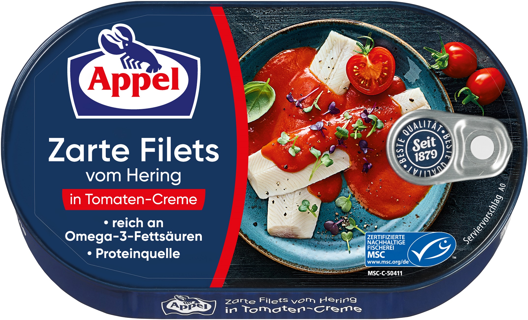 APPEL Filety śledziowe w sosie pomidorowym