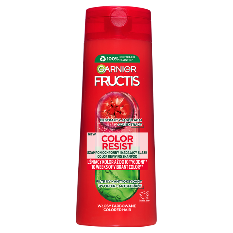 GARNIER FRUCTIS Color Resist Szampon wzmacniający do włosów farbowanych
