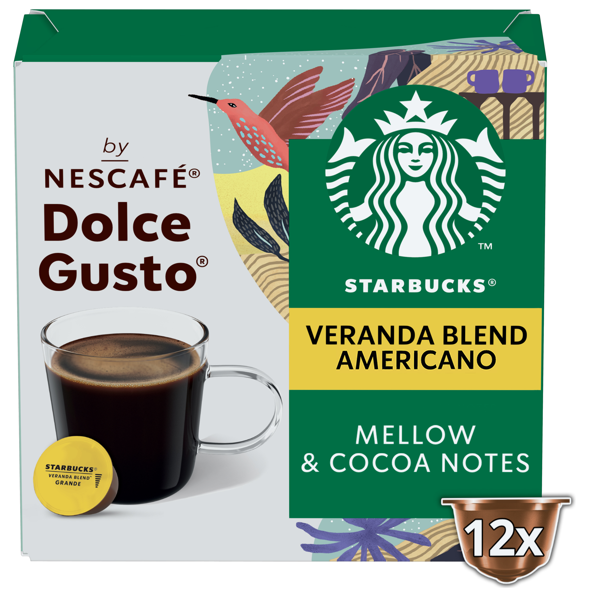STARBUCKS Dolce Gusto Veranda Blend Grande (12 kapsułek)