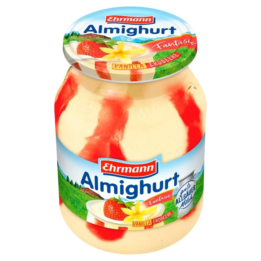 ALMIGHURT Jogurt waniliowo-truskawkowy