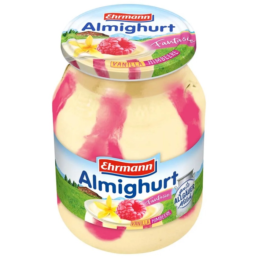 ALMIGHURT Jogurt waniliowo-malinowy