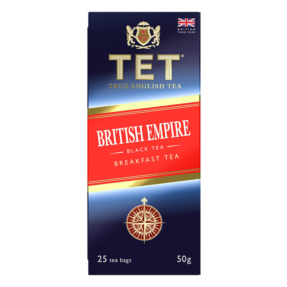 TET BRITISH EMPIRE TEA Czarna herbata 25 torebek z zawieszką frisco.pl