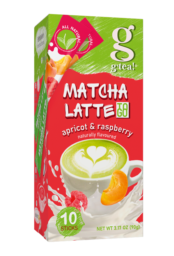 G'TEA! Matcha Latte Z morelą i maliną (10 saszetek)