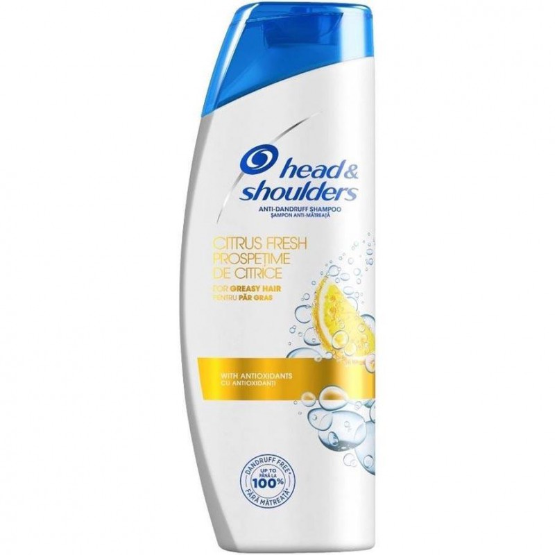H&S Szampon Citrus Fresh przeciwłupieżowy do włosów przetłuszczających się