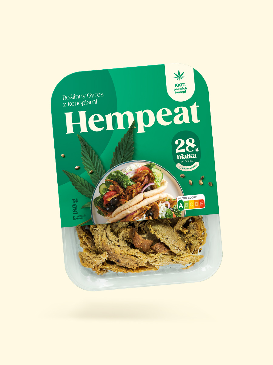 HEMPEAT Gyros Roślinny z konopiami