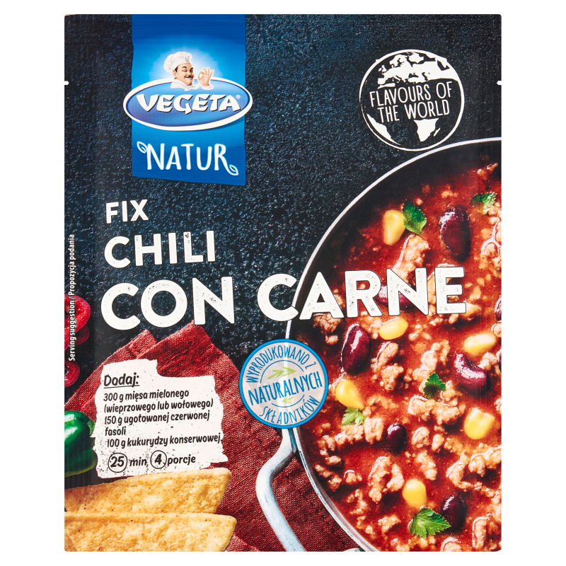 VEGETA NATUR FIX Chili con carne (mieszanka przypraw)