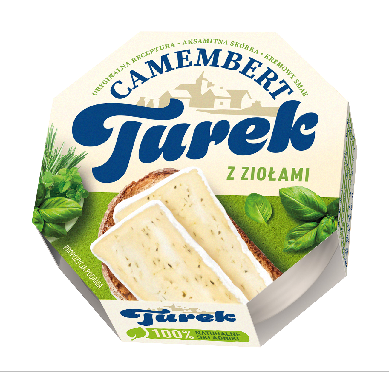 TUREK Camembert Ser pleśniowy z ziołami frisco.pl