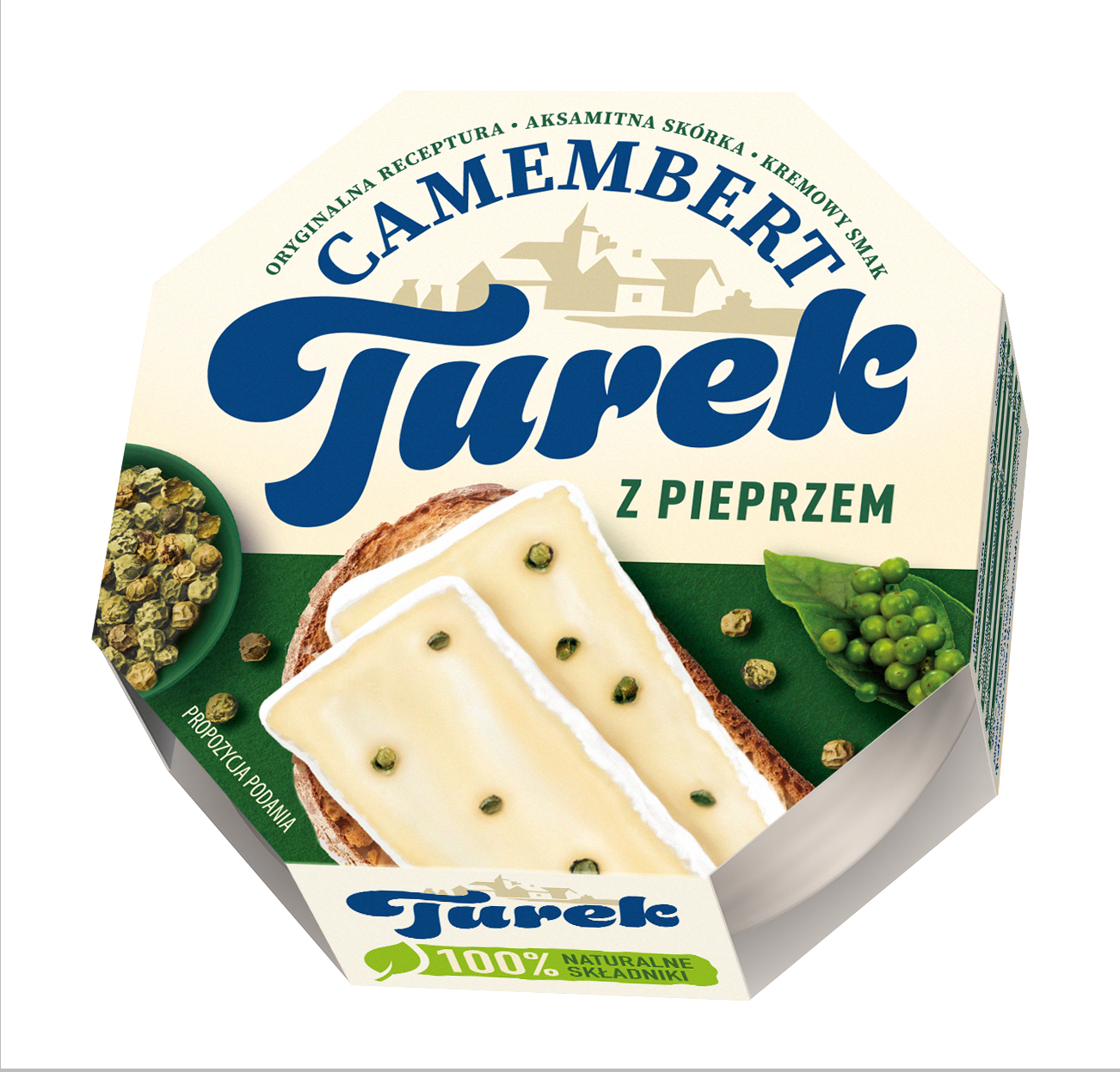 TUREK Camembert Ser pleśniowy z pieprzem frisco.pl