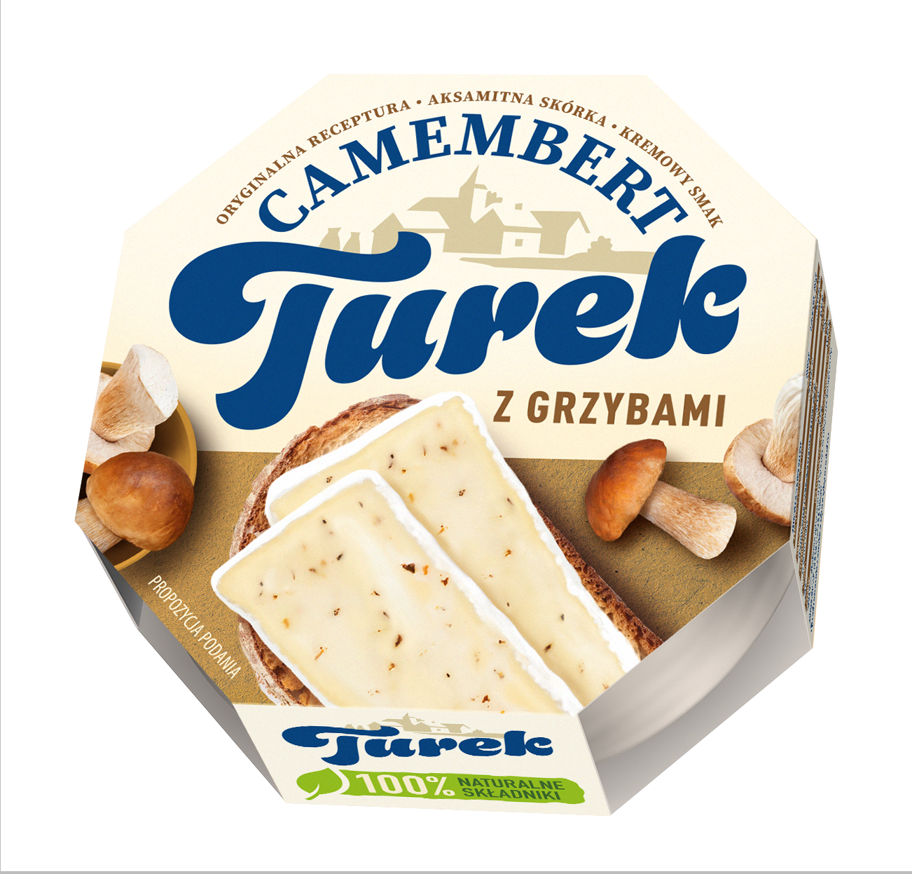 TUREK Camembert Ser pleśniowy z grzybami leśnymi frisco.pl