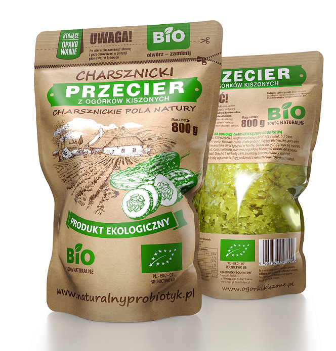 CHARSZNICKIE Przecier z ogórków kiszonych BIO