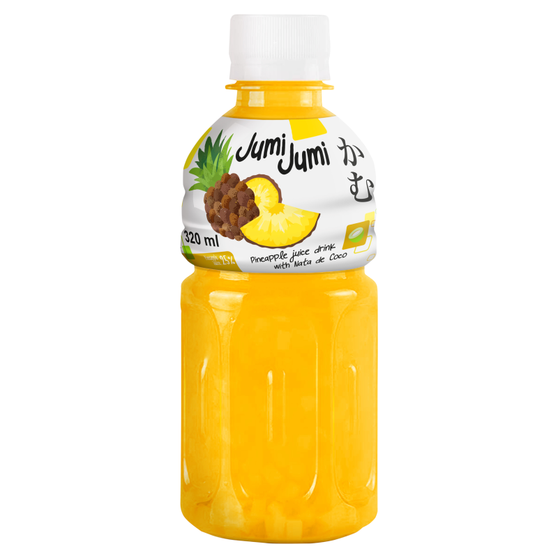 Jumi Jumi Napój o smaku ananasa z kawałkami kokosa frisco.pl