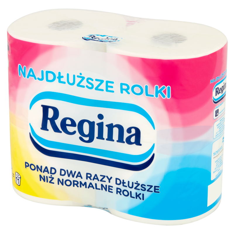 REGINA Papier toaletowy Najdłuższe rolki 4 szt. frisco.pl