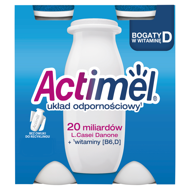 ACTIMEL Napój mleczny naturalny (4 szt.) frisco.pl