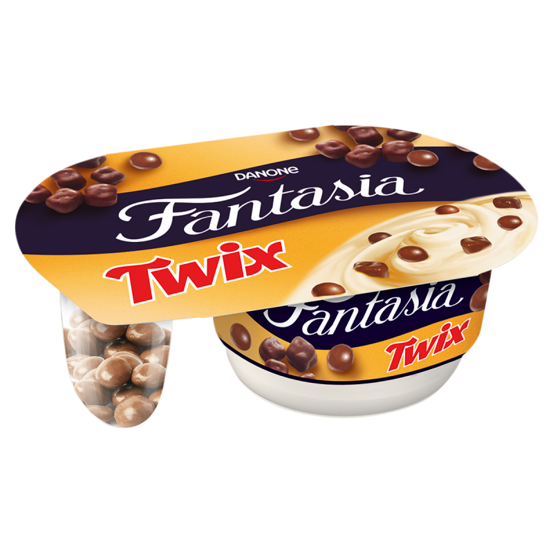 DANONE Jogurt karmelowy z Twix frisco.pl