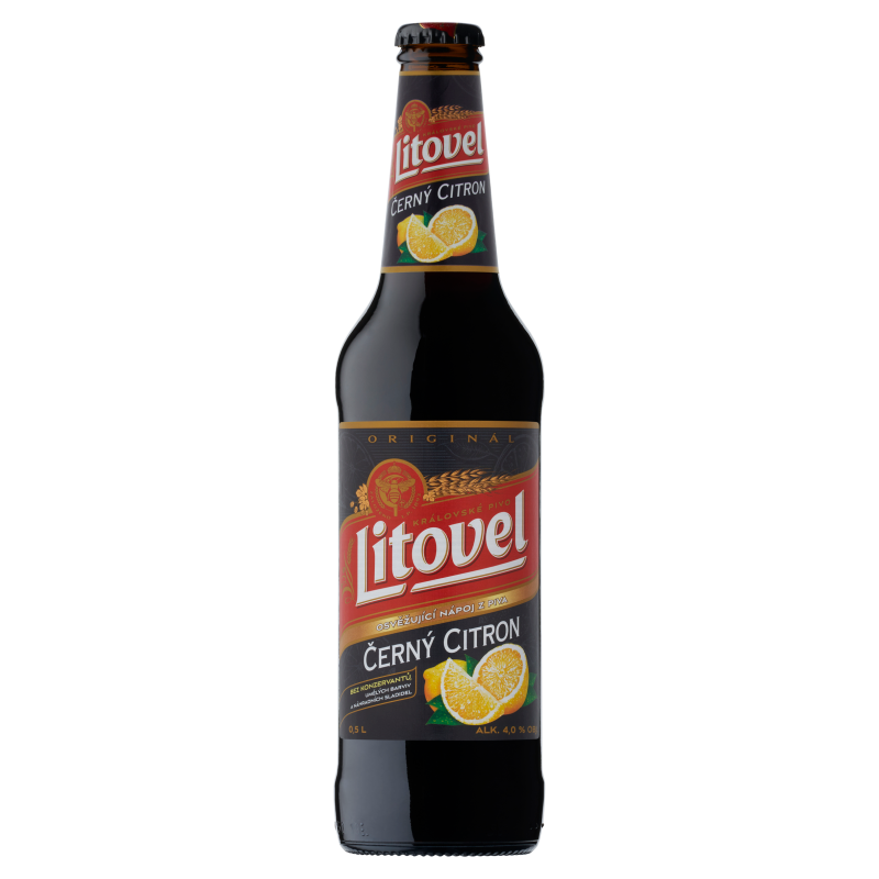 LITOVEL Cerny Citron (cena zawiera 1 zł kaucji za butelkę)