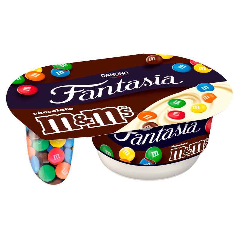 DANONE Jogurt o smaku waniliowym z M&M's frisco.pl