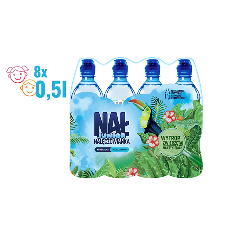 NAŁĘCZOWIANKA Nał Junior Naturalna woda mineralna niegazowana frisco.pl