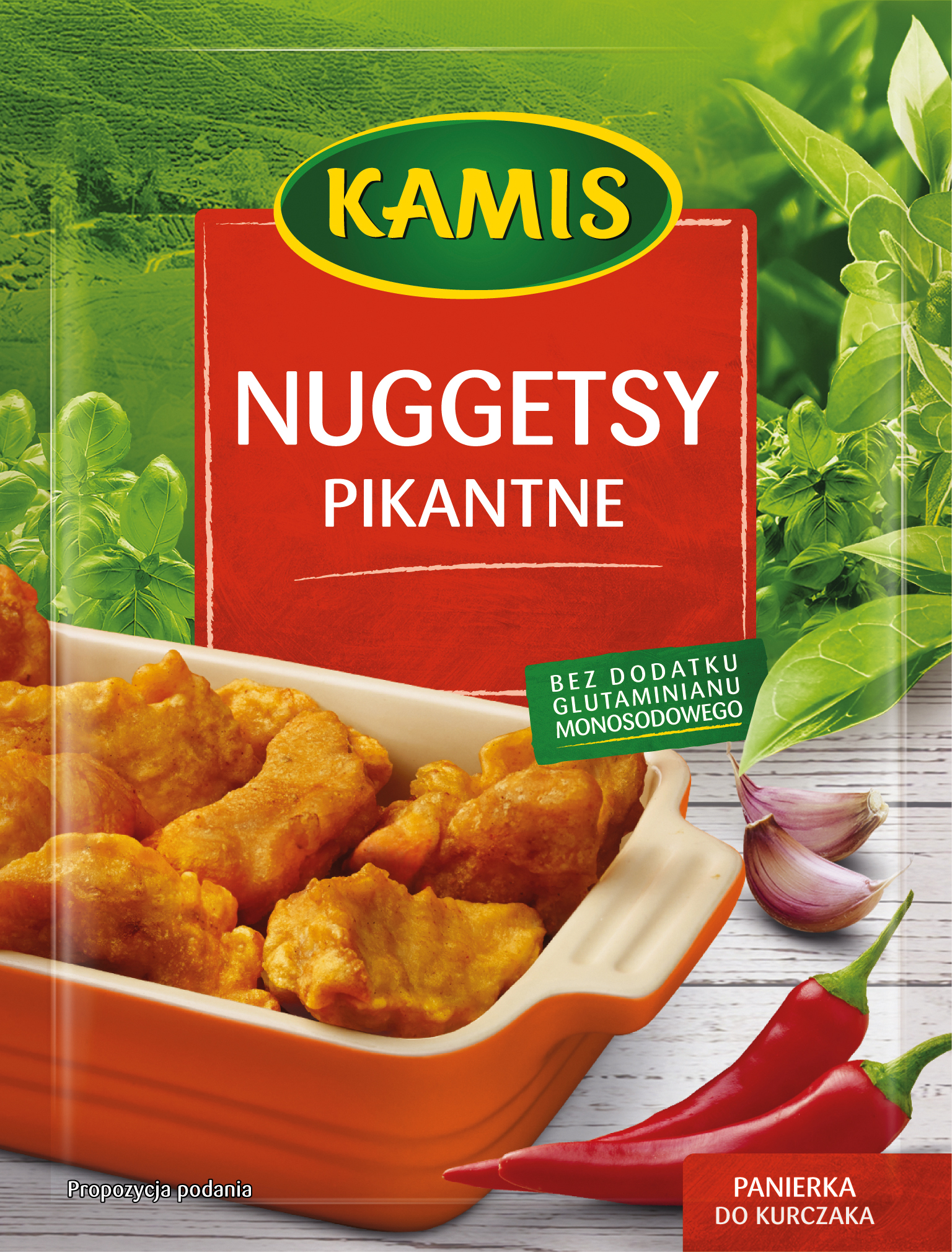 KAMIS Nuggetsy pikantne - panierka do kurczaka frisco.pl
