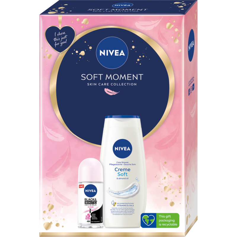 NIVEA Zestaw kosmetyków Soft Moment