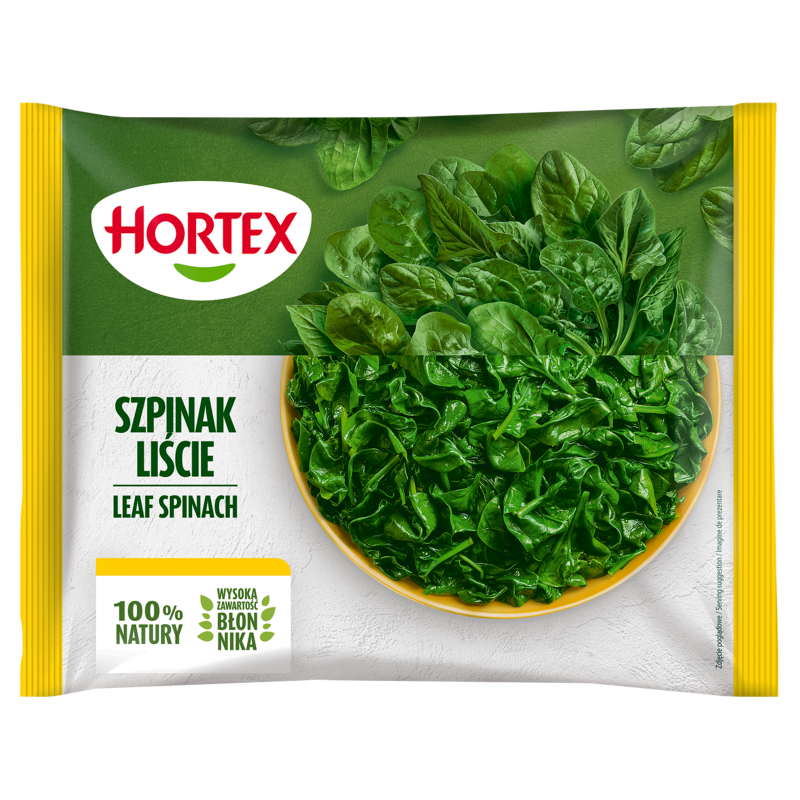 HORTEX Szpinak liście mrożony frisco.pl