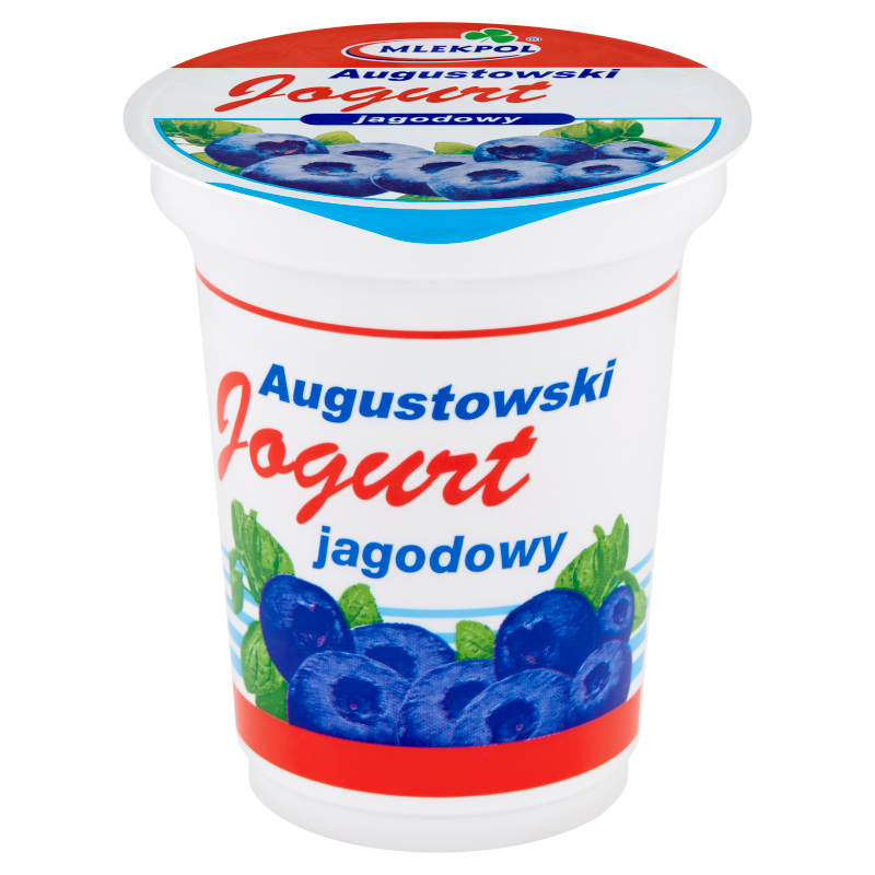 MLEKPOL Jogurt Augustowski jagodowy