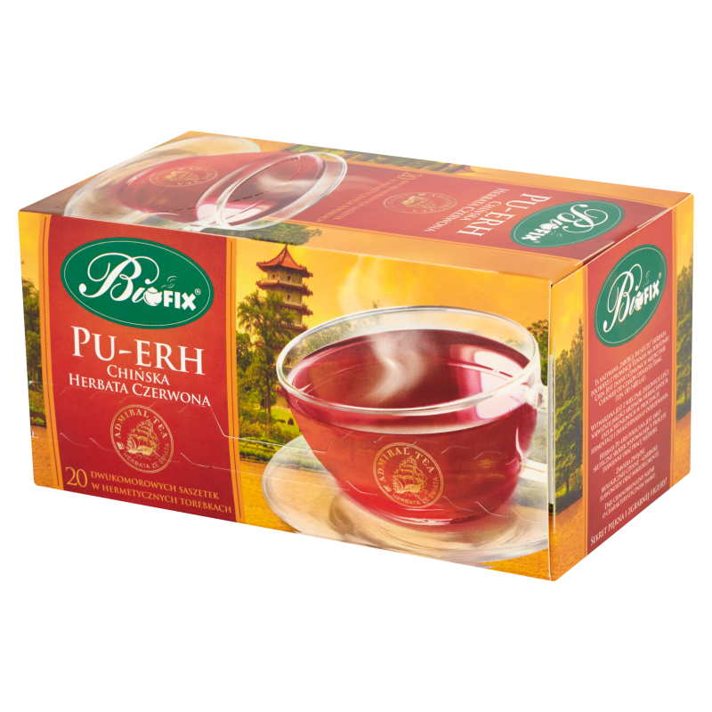 BIFIX PU-ERH Chińska herbata czerwona 20 torebek (saszetki)