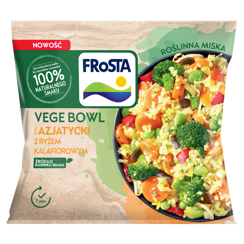 FROSTA VEGE BOWL W stylu azjatyckim z ryżem kalafiorowym