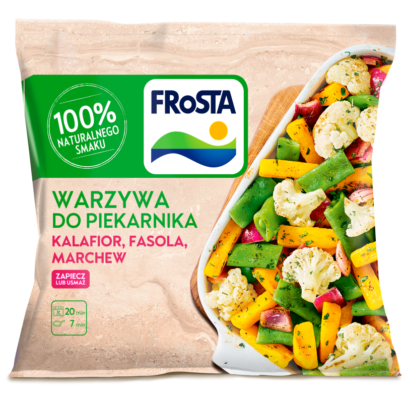 FROSTA Warzywa do piekarnika kalafior fasola marchew frisco.pl