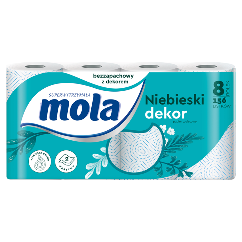 MOLA Decor Papier toaletowy Dekorowany, 8 szt frisco.pl