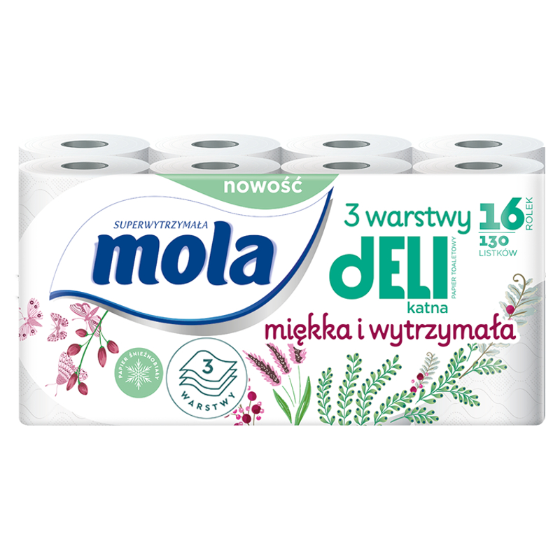 MOLA Delikatna Papier toaletowy