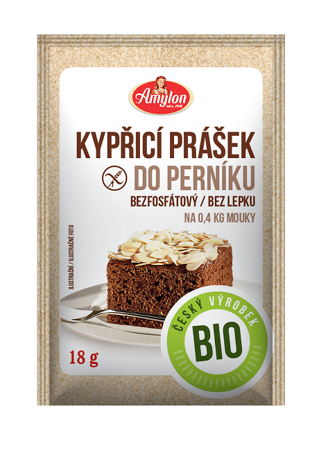 AMYLON Proszek do pieczenia z przyprawą do piernika bezglutenowy BIO (na 05 kg mąki)