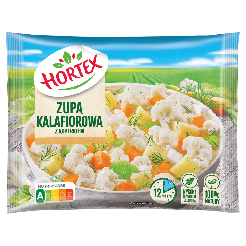 HORTEX Zupa kalafiorowa z koperkiem mrożona frisco.pl