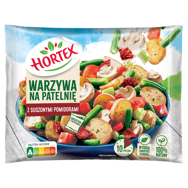 HORTEX Warzywa na Patelnię z suszonymi pomidorami mrożone frisco.pl