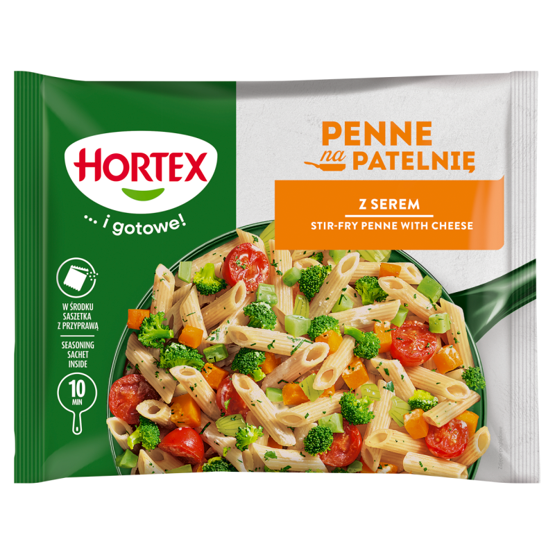 HORTEX Makaron na patelnię z sosem serowym mrożony frisco.pl