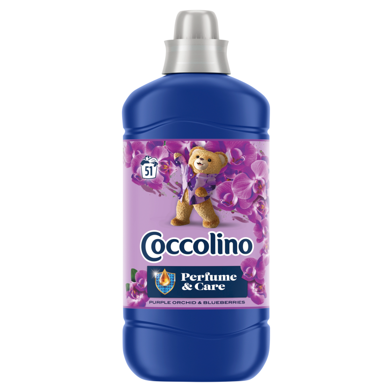 COCCOLINO Perfume&Care Płyn do płukania tkanin koncentrat Purple Orchid & Blueberries frisco.pl