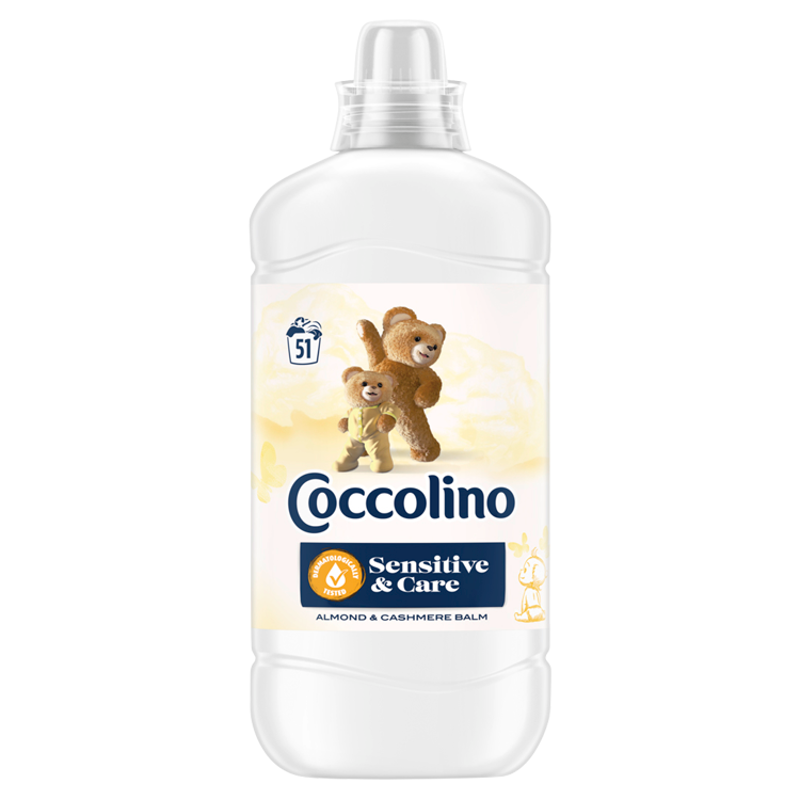 COCCOLINO Perfume&Care Płyn do płukania tkanin koncentrat Almond & Cashmere Balm frisco.pl