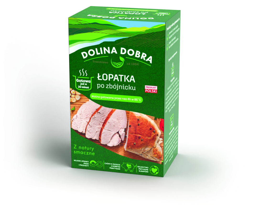 DOLINA DOBRA Łopatka po zbójnicku wolnogotowana (560g-840g)