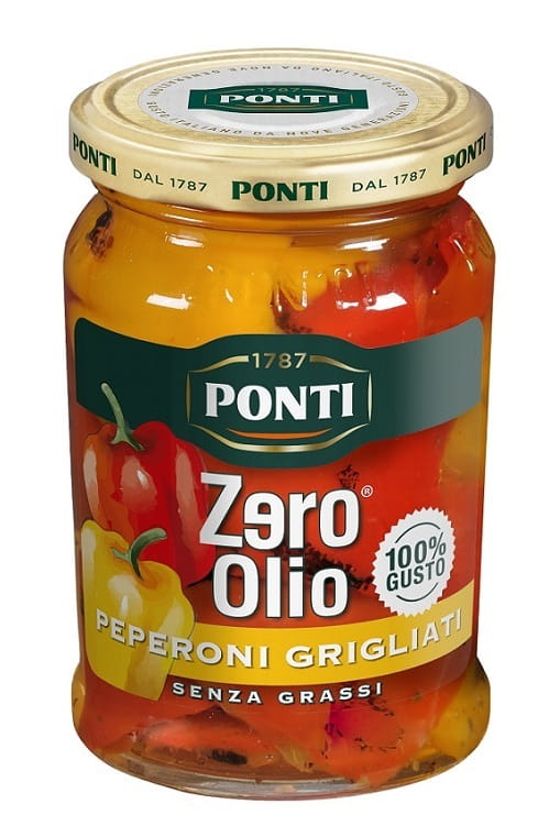 PONTI Grillowana papryka w zalewie Zero Olio