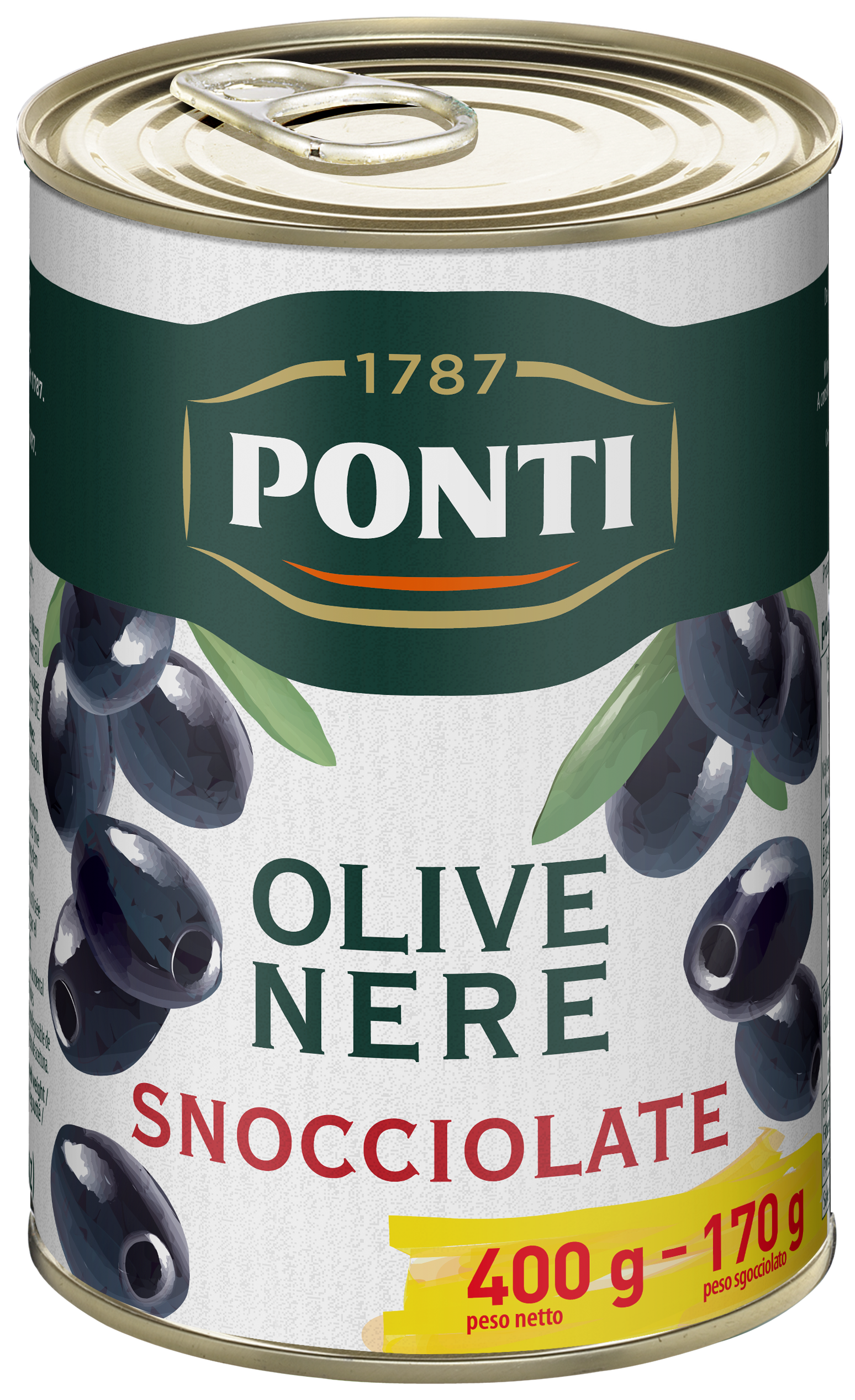 PONTI Oliwki czarne bez pestek
