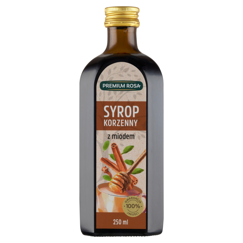PREMIUM ROSA Syrop korzenny z miodem