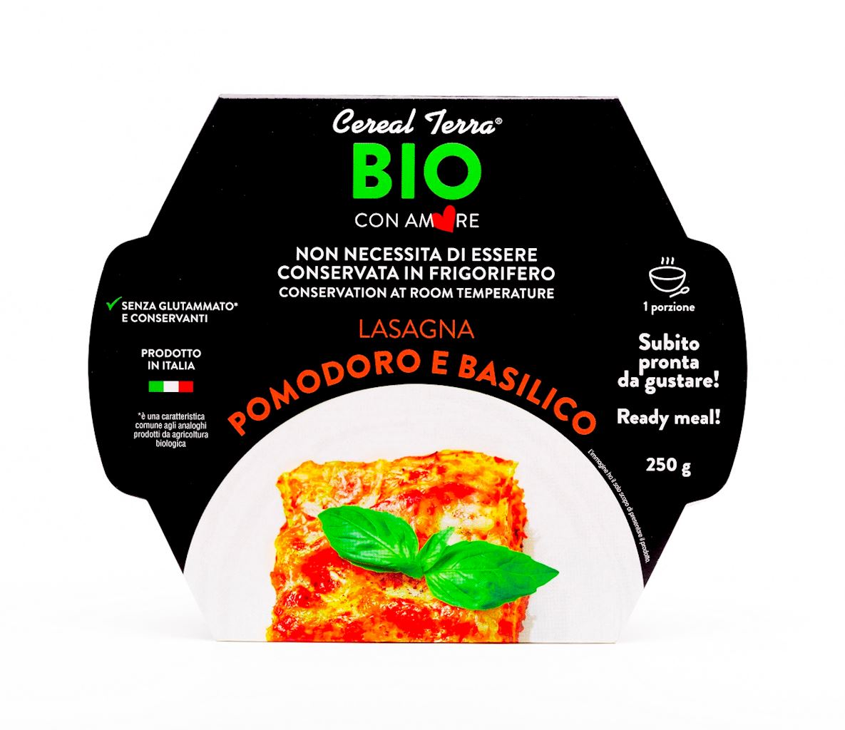 CEREAL TERRA Lasagne z pomidorami i bazylią BIO