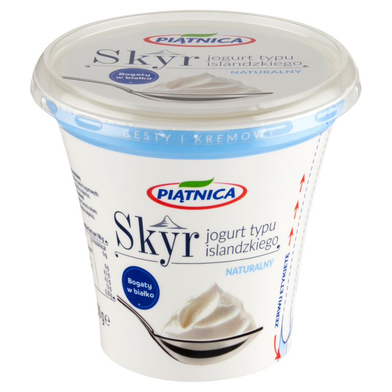 PIĄTNICA Skyr Jogurt typu islandzkiego naturalny