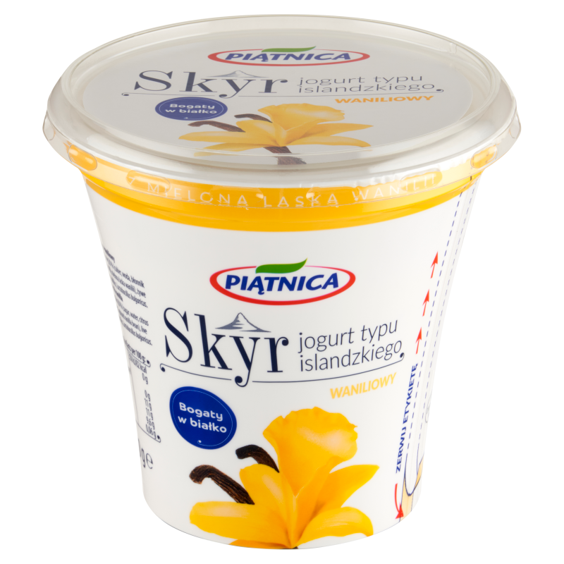 PIĄTNICA Skyr Jogurt typu islandzkiego waniliowy