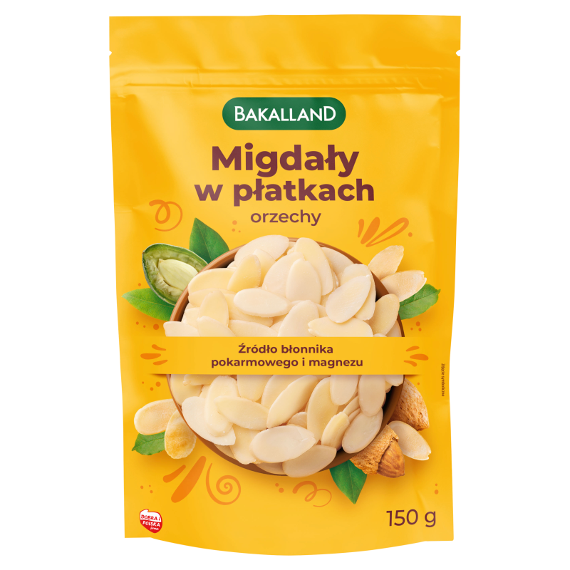 BAKALLAND Migdały w płatkach frisco.pl