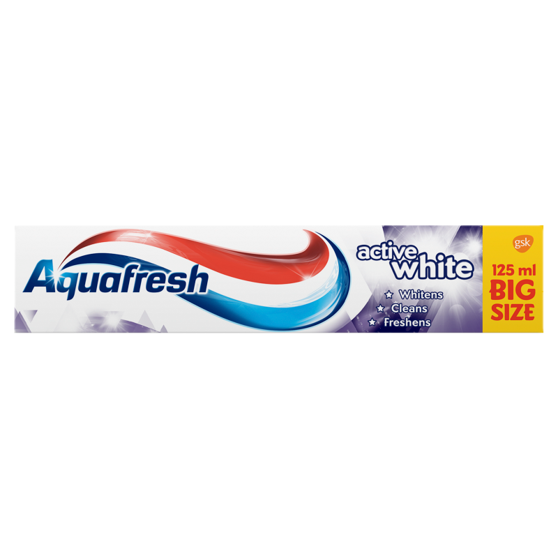 AQUAFRESH Active White Pasta do zębów z fluorkiem frisco.pl